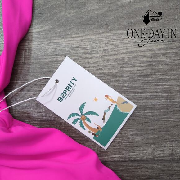 B2Prity Tummy Control one Piece Swimsuiit Size 2XL - Picture 3 of 6